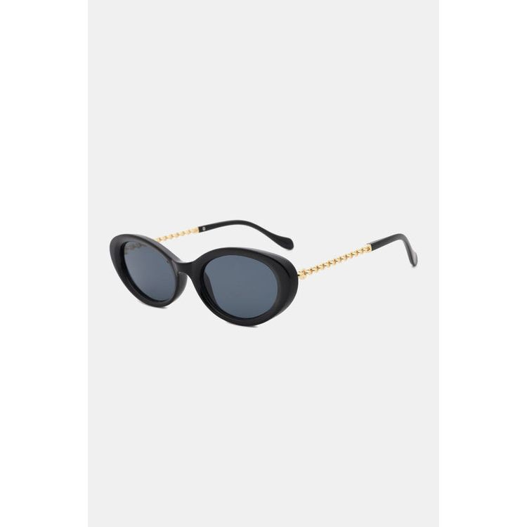 Polycarbonate Frame Cat-Eye Sunglasses