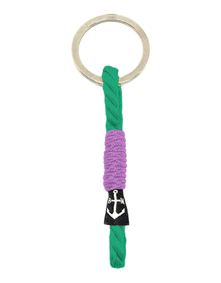 Single Braided Rope Keychain-0