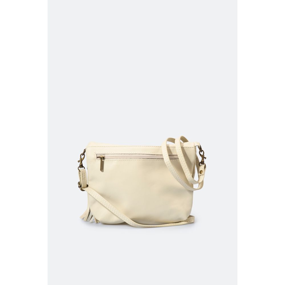 AGATA PLATINO - Elegant Women's Shoulder Bag