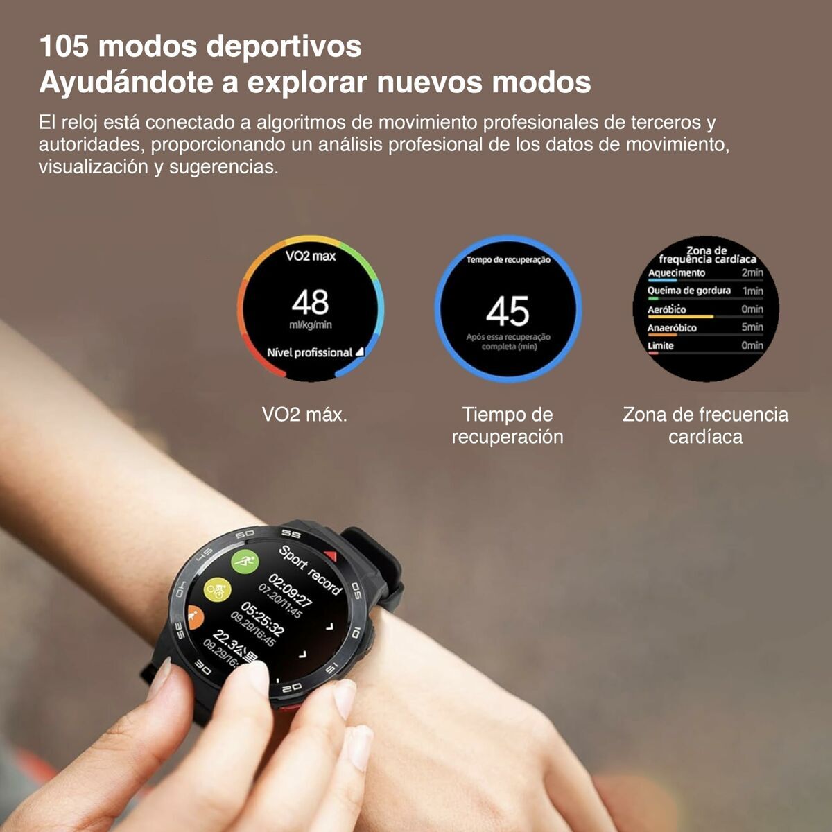 Smartwatch Mibro GS Pro Black-13