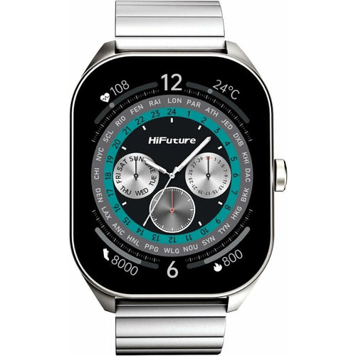 Load image into Gallery viewer, Smartwatch HiFuture FUTUREFIT APEX SILVER Silver 40 mm-2
