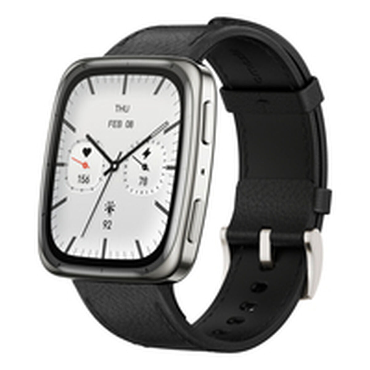 Smartwatch Amazfit ACTIVE 2 SQUARE Black Steel 1,75"-2