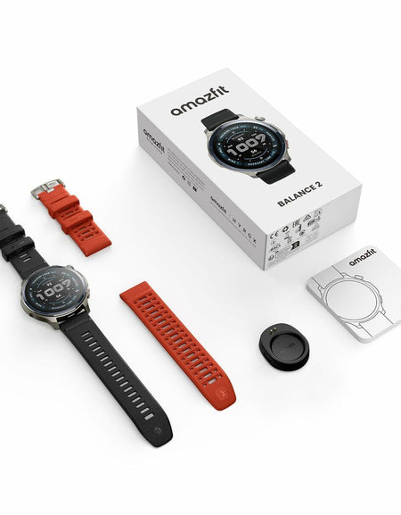 Smartwatch Amazfit Balance 2 Black Grey 1,5"-1