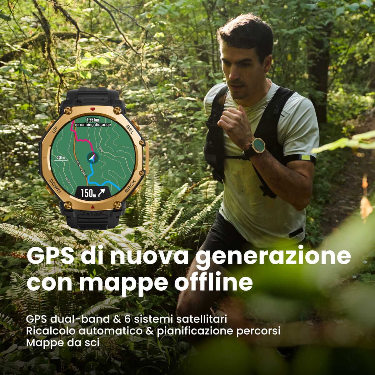 Smartwatch Amazfit W2443EU1N Black 1,5"-5