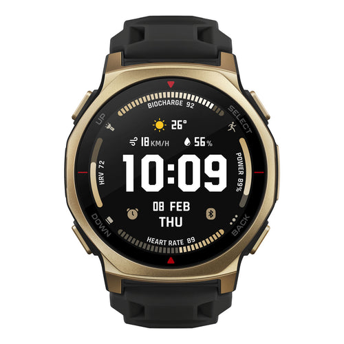 Load image into Gallery viewer, Smartwatch Amazfit W2548GL1N Black Golden Ø 44 mm-0
