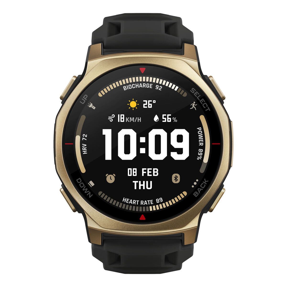 Smartwatch Amazfit W2548GL1N Black Golden Ø 44 mm-0