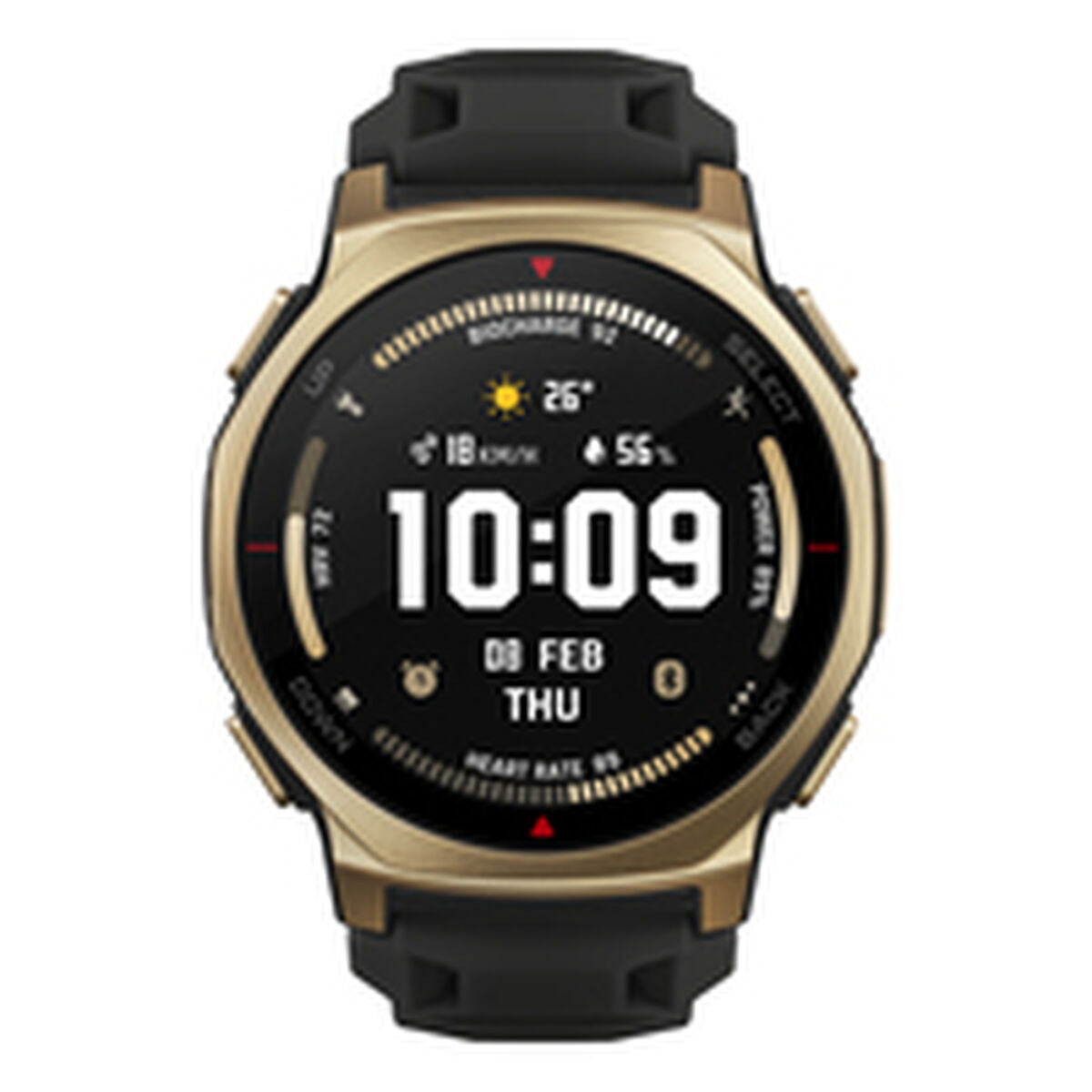 Smartwatch Amazfit W2548GL1N Black Golden Ø 44 mm-10