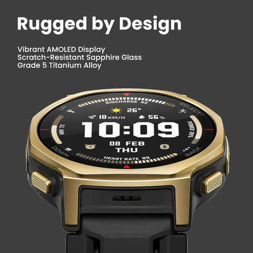 Load image into Gallery viewer, Smartwatch Amazfit W2548GL1N Black Golden Ø 44 mm-7
