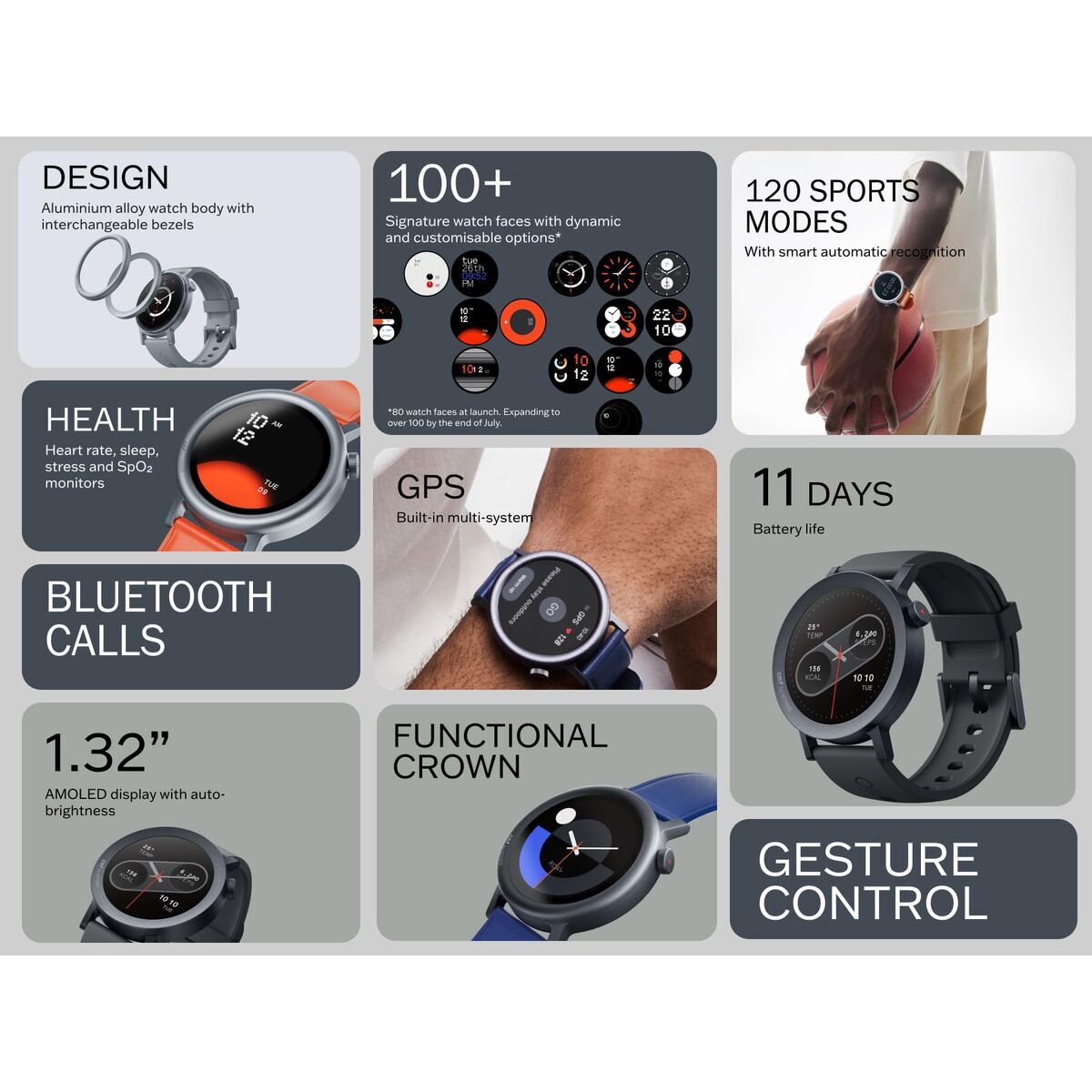 Smartwatch Nothing WATCH PRO 2 Grey-5