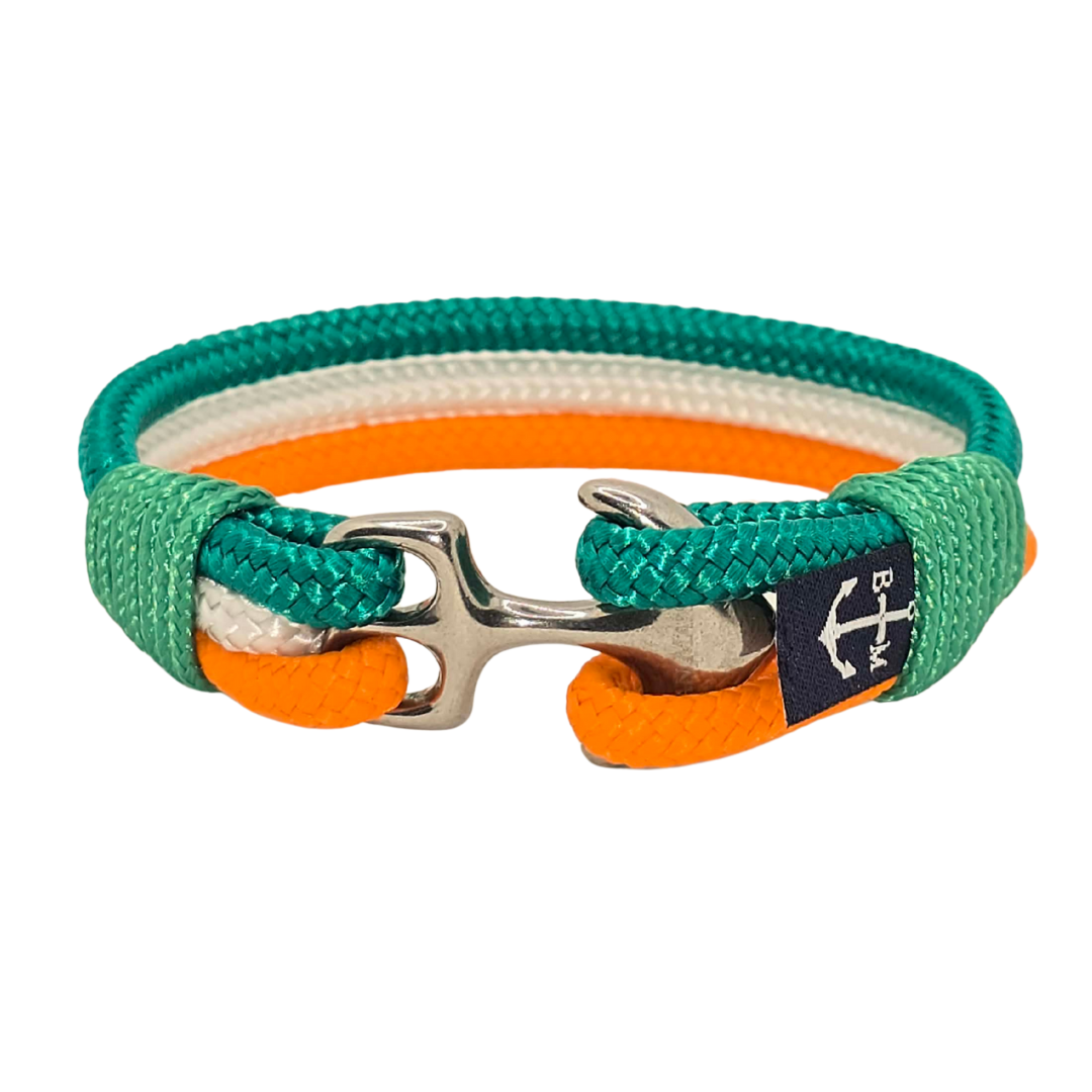 Irish Flag Nautical Bracelet-0