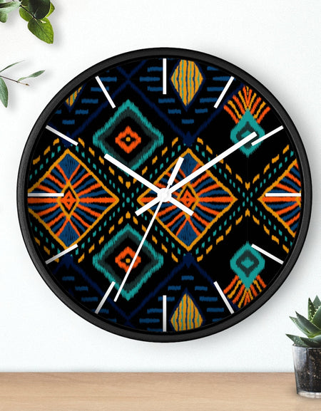 2882Time™ Boho Tribe Geometric Clock