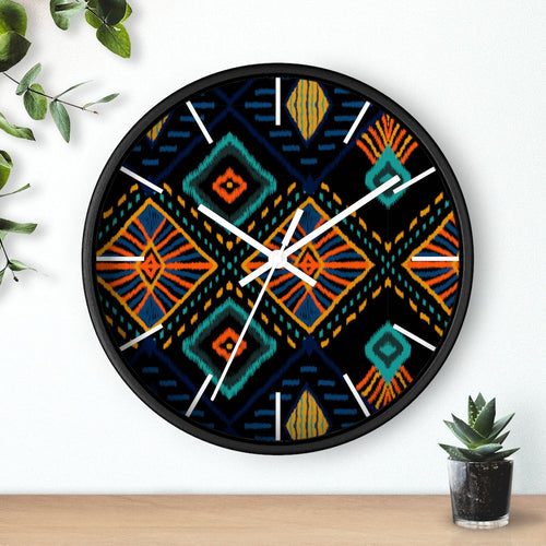 Load image into Gallery viewer, 2882Time™ Boho Tribe Geometric Clock
