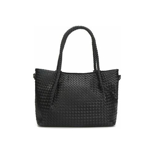 Load image into Gallery viewer, Korean Style Woven Large Capacity Portable Handbag
