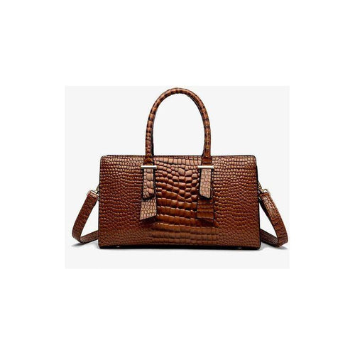 Load image into Gallery viewer, Designer Textured PU Leather Handbag - A Statement of Elegance
