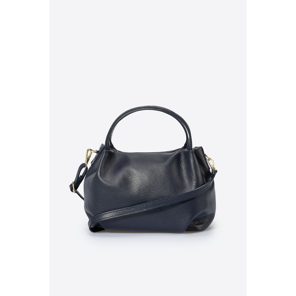 MAIA BLUE – Exquisite Grain Leather Women's Handbag