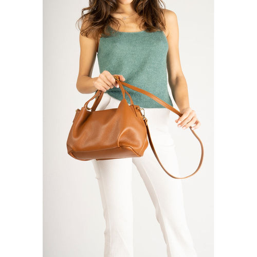 Load image into Gallery viewer, MAIA GOLD - Exquisite Women&#39;s Grain Leather Handbag
