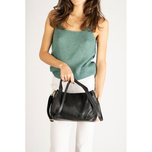 Load image into Gallery viewer, MAIA NERO Women&#39;s Grain Leather Handbag
