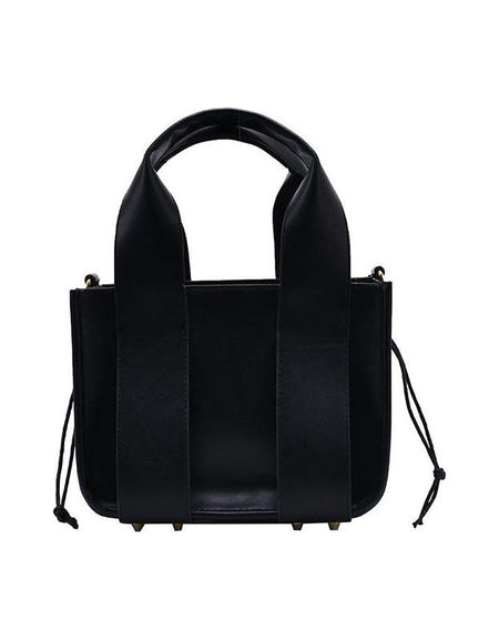 PU Fashion Urban Simplicity Bucket Handbag