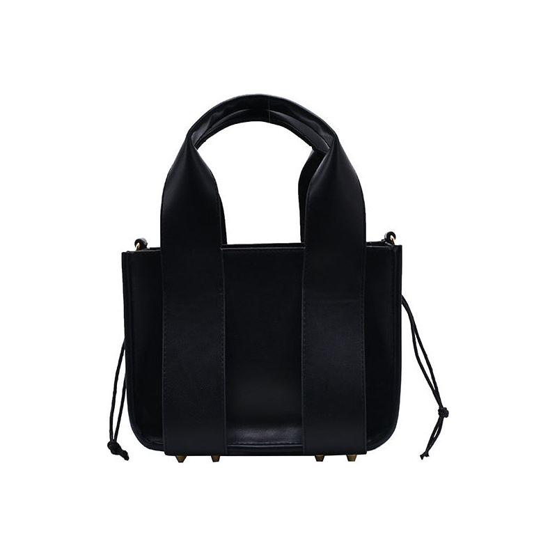 PU Fashion Urban Simplicity Bucket Handbag