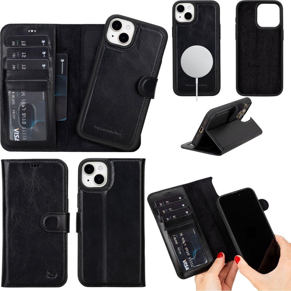 Casper Leather iPhone 14 Plus Wallet Case | MagSafe-0