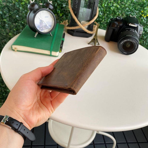 Load image into Gallery viewer, Zendar - Genuine Leather Classic Trifold Men&#39;s Wallet
