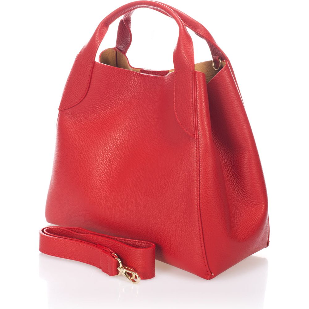 Luxury Italian Handbag 7202 RED