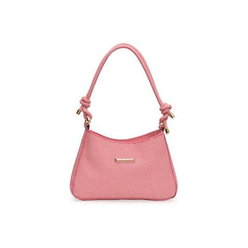 Load image into Gallery viewer, PU Leather Knotted Strap Handbag – A Statement of Elegance
