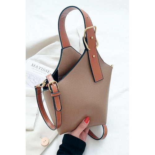 Load image into Gallery viewer, The Nandi Leather Bucket Bag
