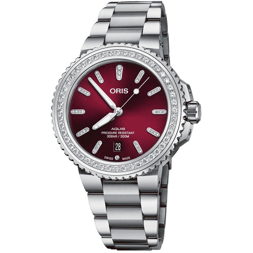 Load image into Gallery viewer, ORIS MOD. AQUIS DATE DIAMONDS-0
