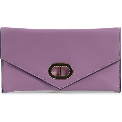 Load image into Gallery viewer, Leather Envelope Clutch Purple
