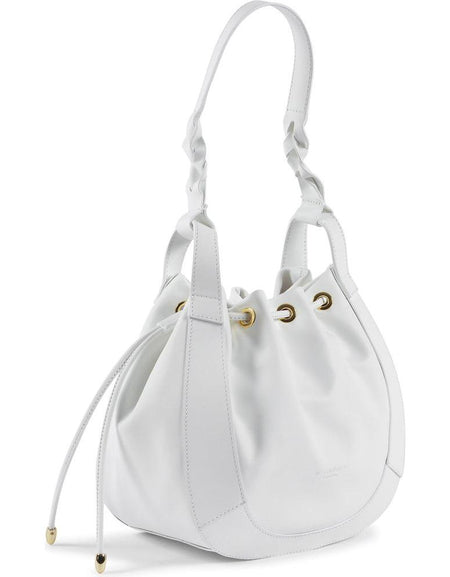 Barolo White Bucket Bag - Timeless Elegance
