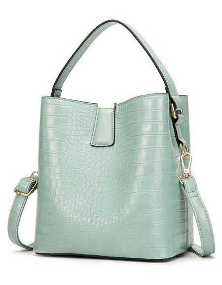 Luxurious Retro Bucket Style Handbag by [Brand Name]