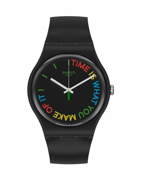 Men's Watch Swatch SO29B103 (Ø 41 mm)-0