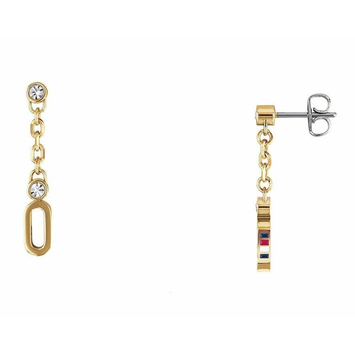 Ladies' Earrings Tommy Hilfiger 2780089 Stainless steel 3 cm-0