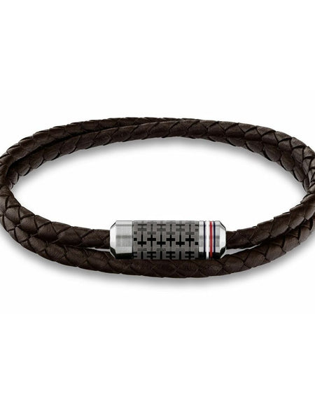 Men's Bracelet Tommy Hilfiger 2790325 Leather 20 cm-0