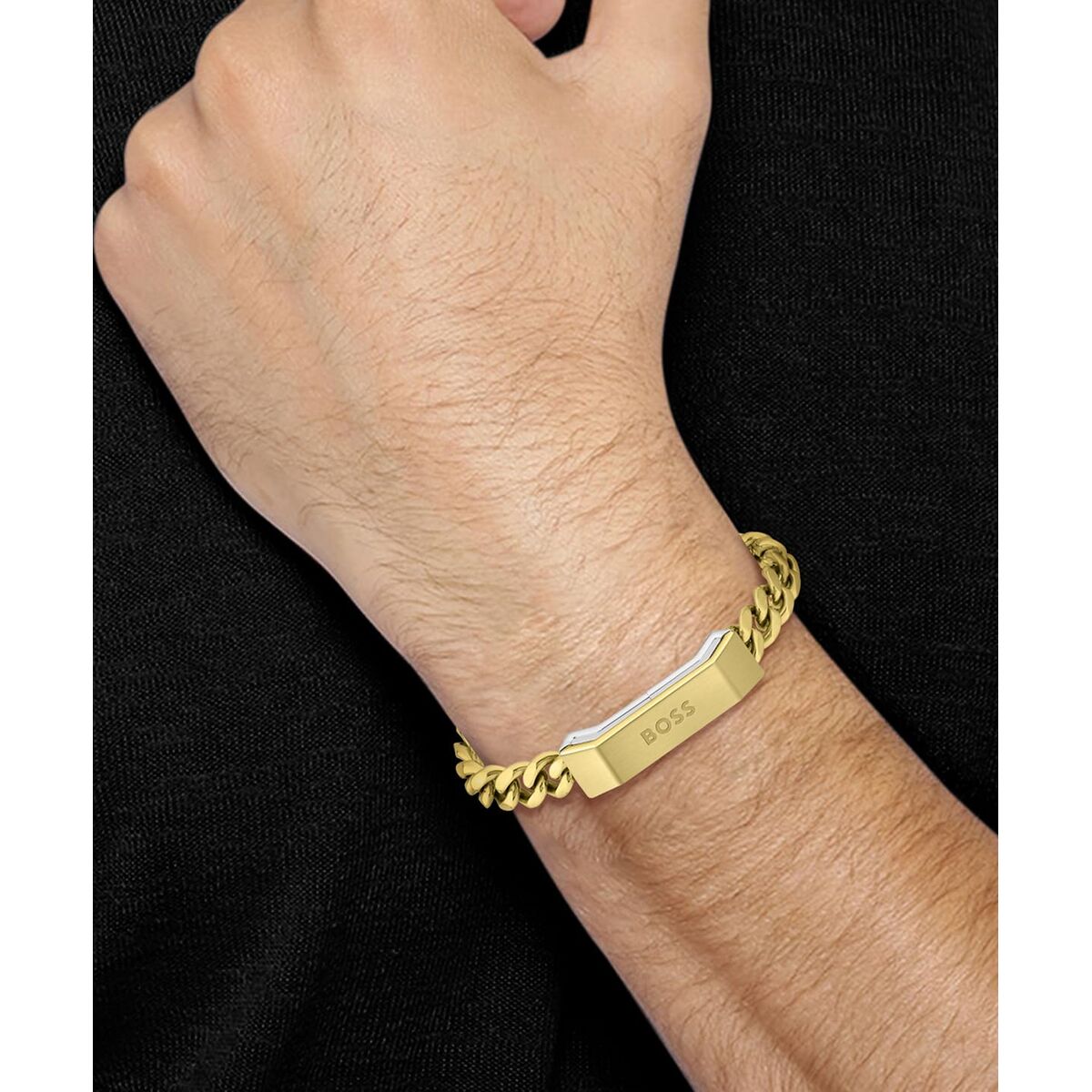 Men's Bracelet Hugo Boss 1580318M Stainless steel 19 cm-2