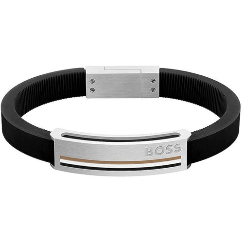 Load image into Gallery viewer, Men's Bracelet Hugo Boss Silicone 25 cm-0
