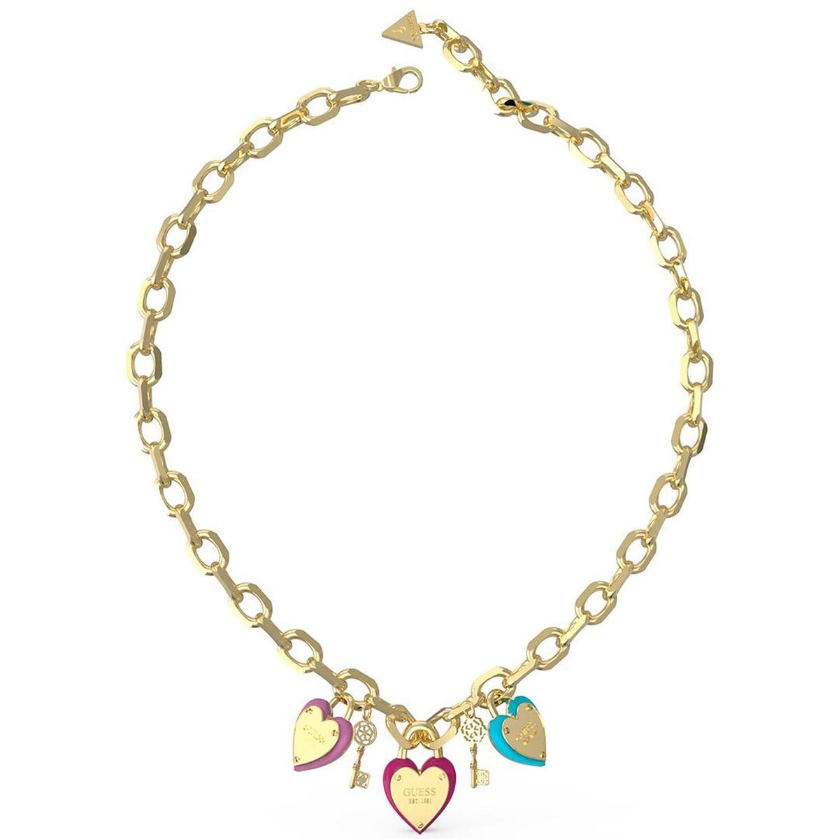 Ladies' Necklace Guess JUBN04201JWYGMCT-U 40 cm-0