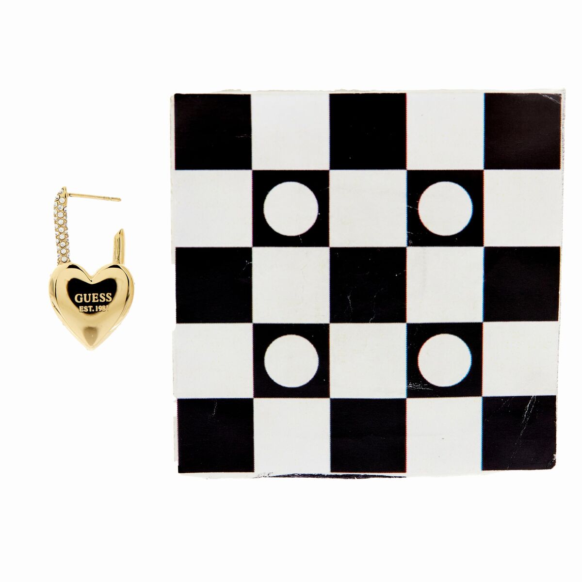 Ladies' Earrings Guess JUBE04203JWYGPKT-U 1,5 cm-7