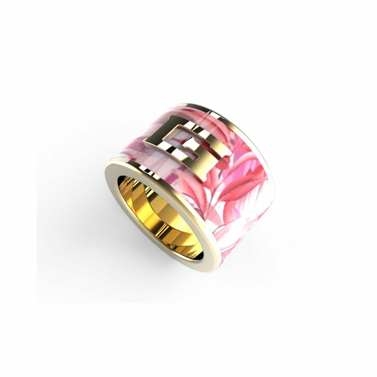 Ladies' Ring Guess JUBR02131JWYGPK54 Pink (14)-4