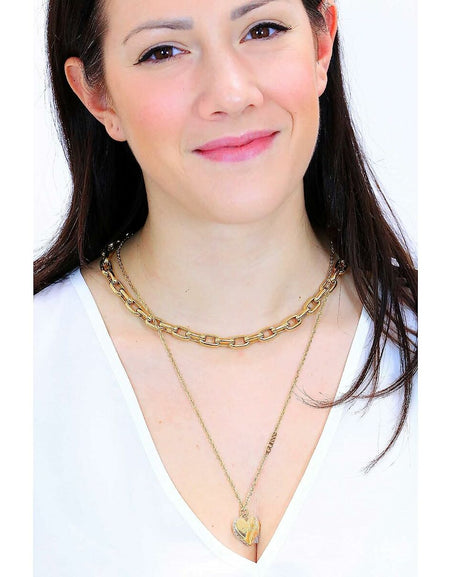 Ladies' Necklace Guess JUBN02227JWYGT-U 45 cm-1