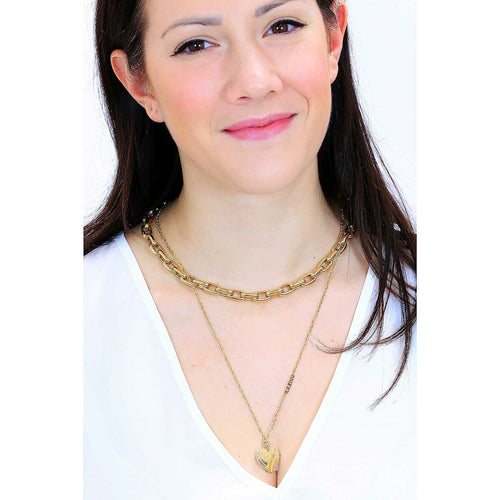 Load image into Gallery viewer, Ladies' Necklace Guess JUBN02227JWYGT-U 45 cm-1
