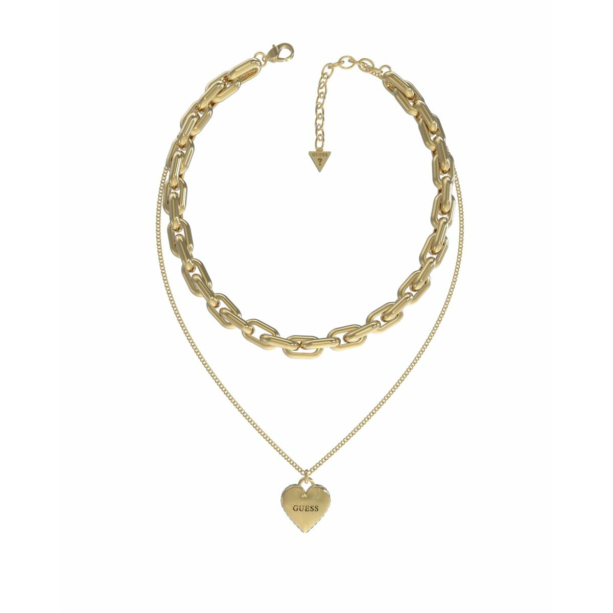 Ladies' Necklace Guess JUBN02227JWYGT-U 45 cm-0