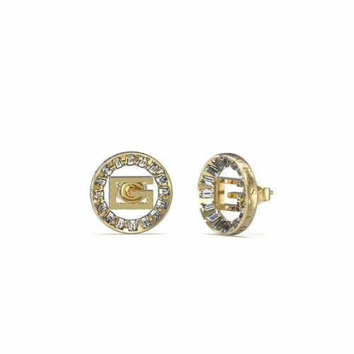 Load image into Gallery viewer, Ladies' Earrings Guess JUBE03014JWYGT-U 1 cm-0
