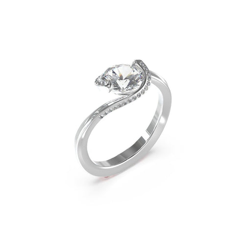 Load image into Gallery viewer, Ladies' Ring Guess JUBR03177JWRH54 (14)-0
