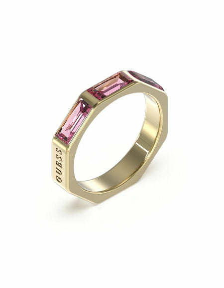 Ladies' Ring Guess JUBR03174JWYGFC52 Pink (12)-0