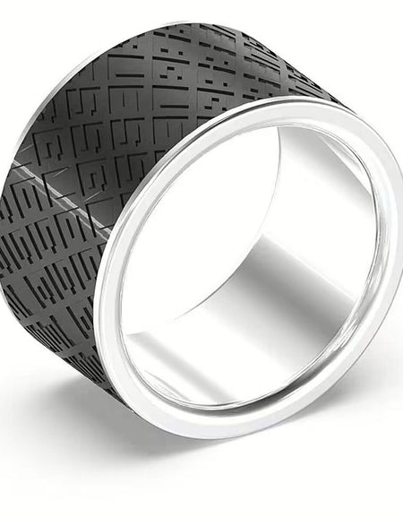 Men's Ring Guess JUMR03226JWSTBK64 (24)-0