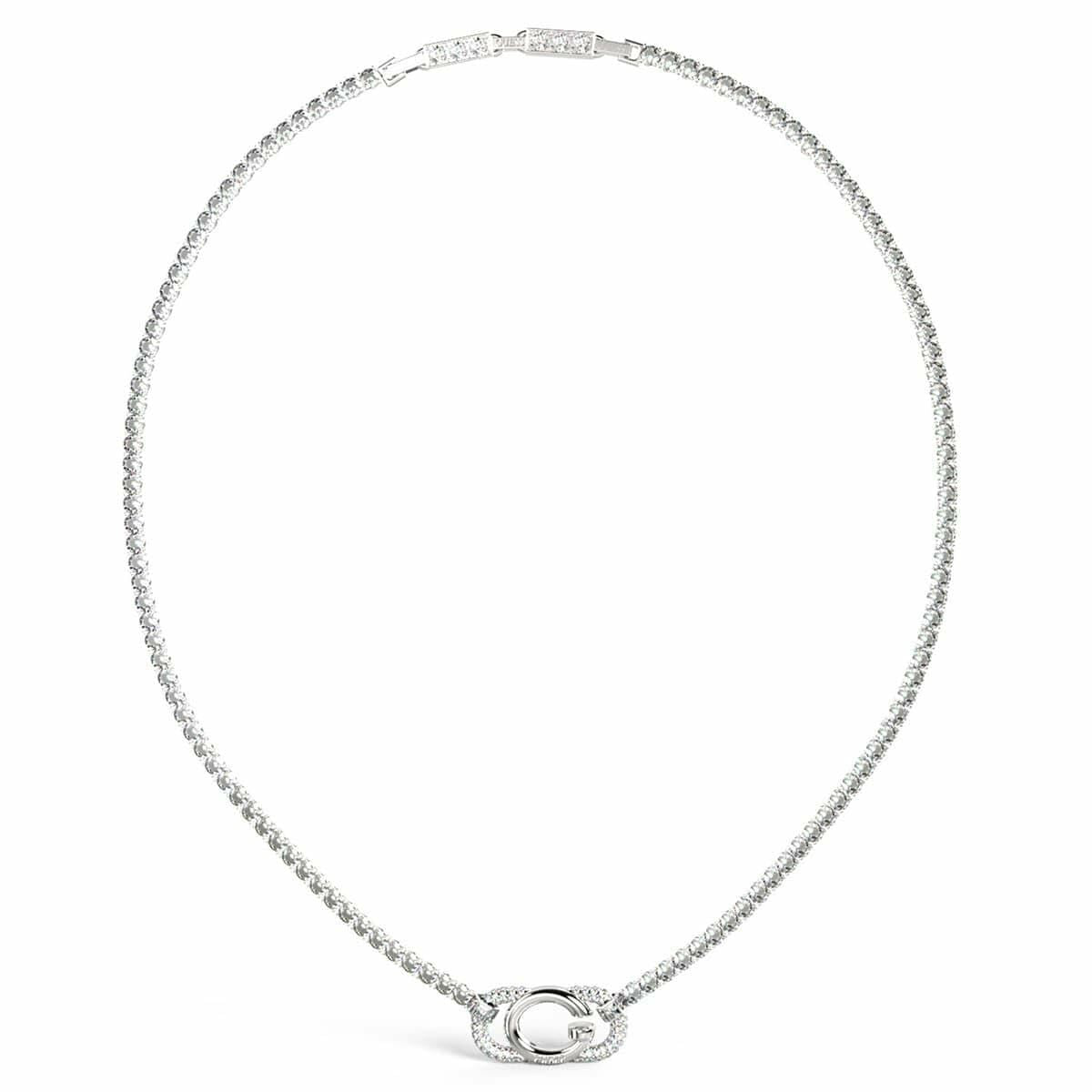 Ladies' Pendant Guess JUBN04506JWRHT-U 45 cm Silver-1