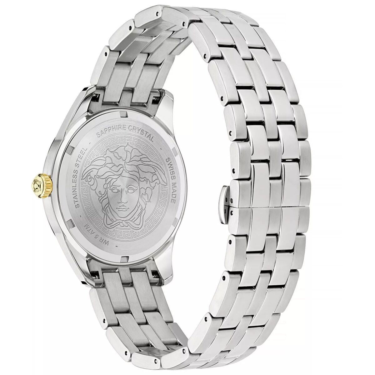 Men's Watch Versace VE7C00523 Silver (Ø 41 mm)-2