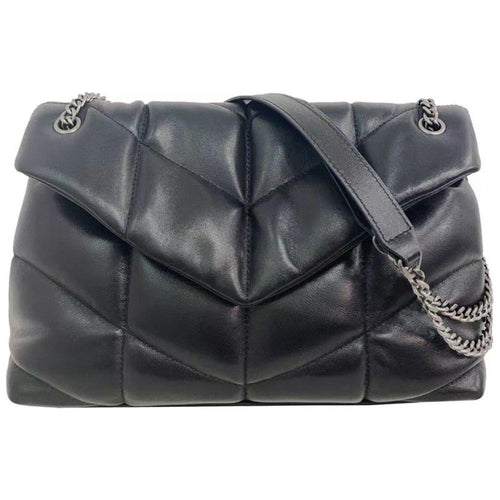 Load image into Gallery viewer, Puffer Shoulder Bag Chain Strap Puffy Crossbody Purse for Women Quilt - A Luxurious Accessory
